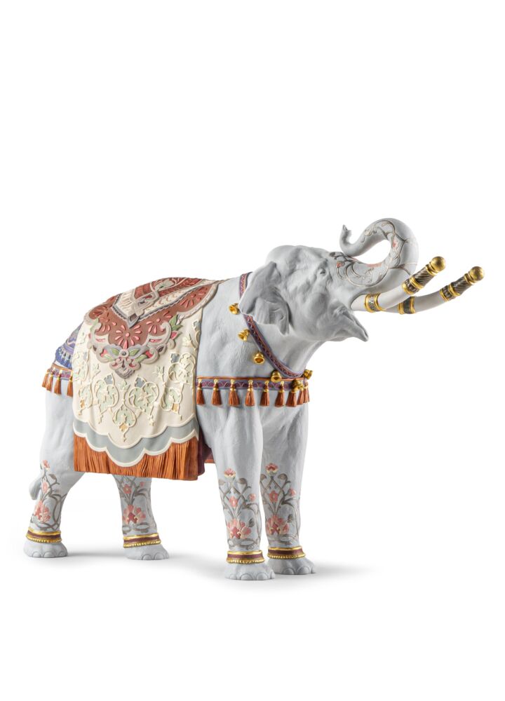 Oriens Elephant Sculpture. Limited Edition in Lladró