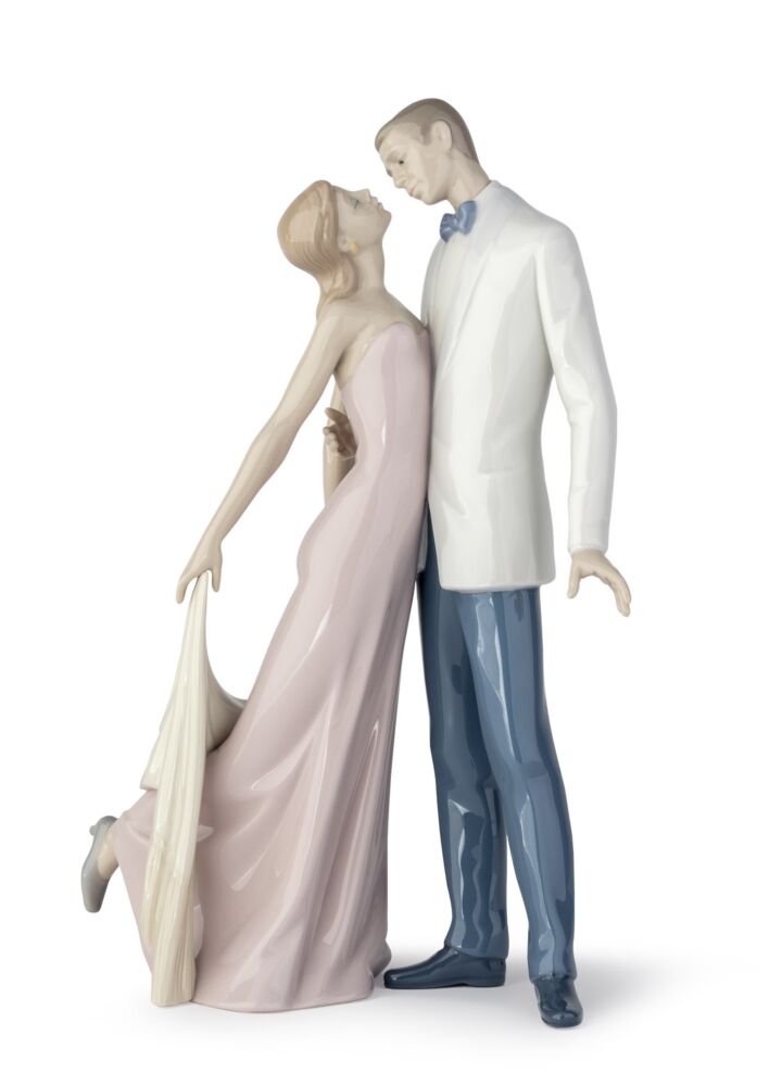 Figura pareja Feliz aniversario en Lladró