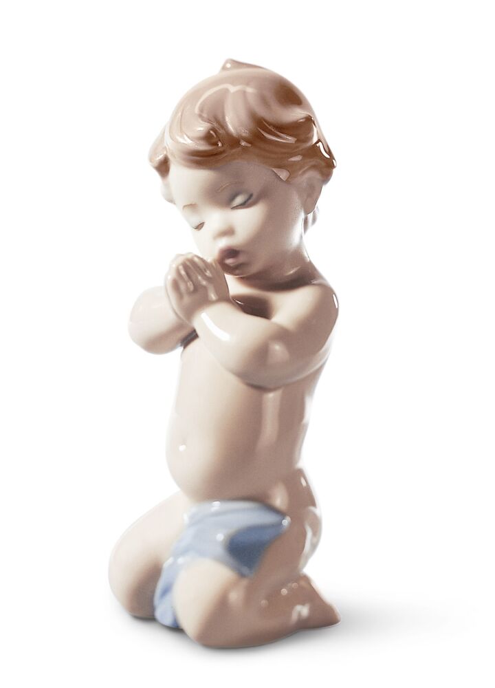 Figurina Bimbo che prega in Lladró