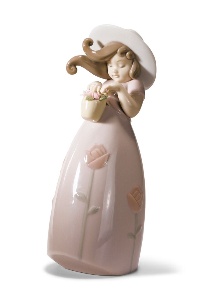 Figurina Bimba Piccola Rosa in Lladró