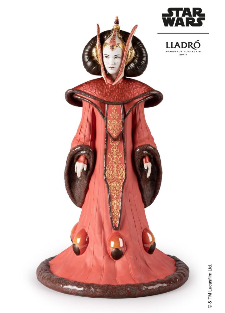 Scultura Queen Amidala™ in the Throne Room. Serie Limitata in Lladró