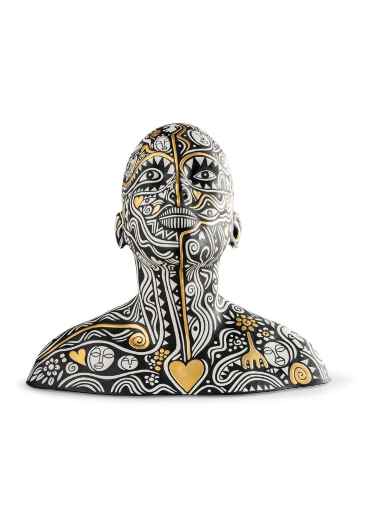 The Dreamer by Laolu - bust Sculpture. Limited Edition in Lladr&oacute;