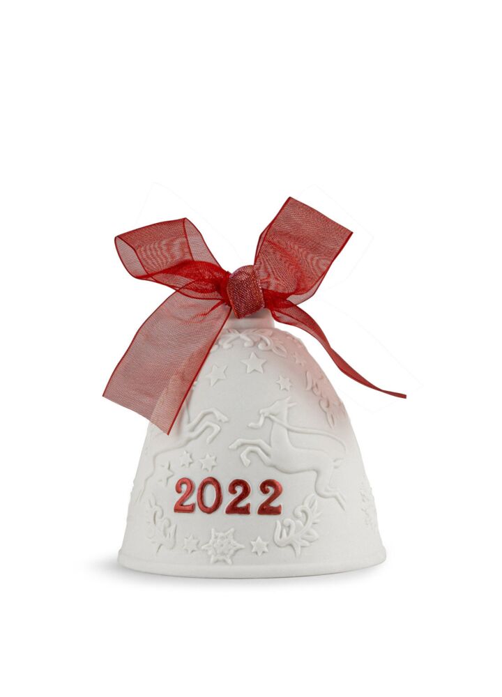 Campana di Natale 2022 (Re-Deco rosso) in Lladró