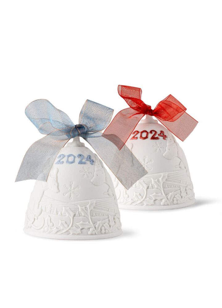 2024 Christmas Bell Set in Lladró