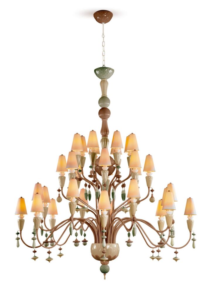 Ivy and Seed 32 Lights Chandelier in Lladró