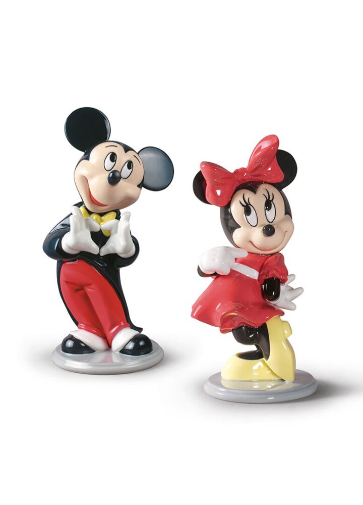 Set Topolino e Minnie in Lladró