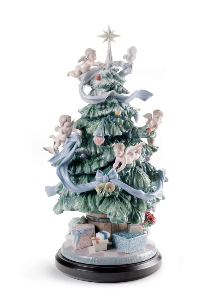 Escultura Gran árbol de Navidad. Serie limitada en Lladró