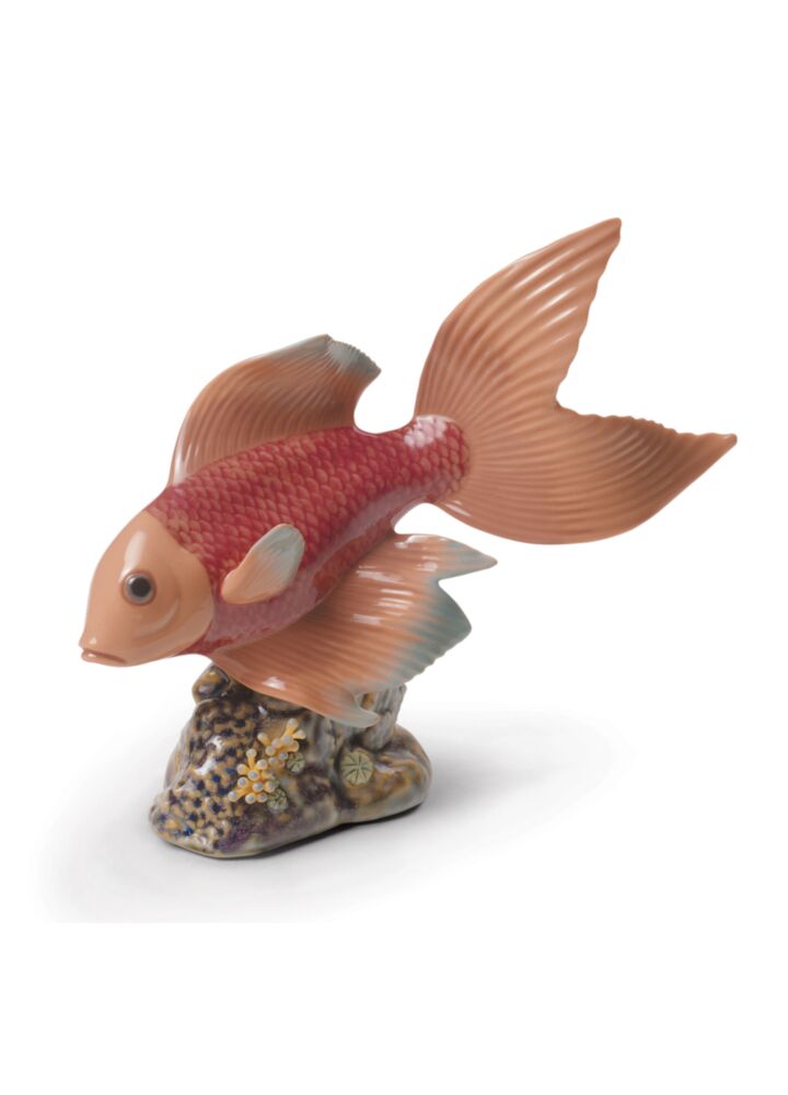夢の魚 (Orange) in Lladró