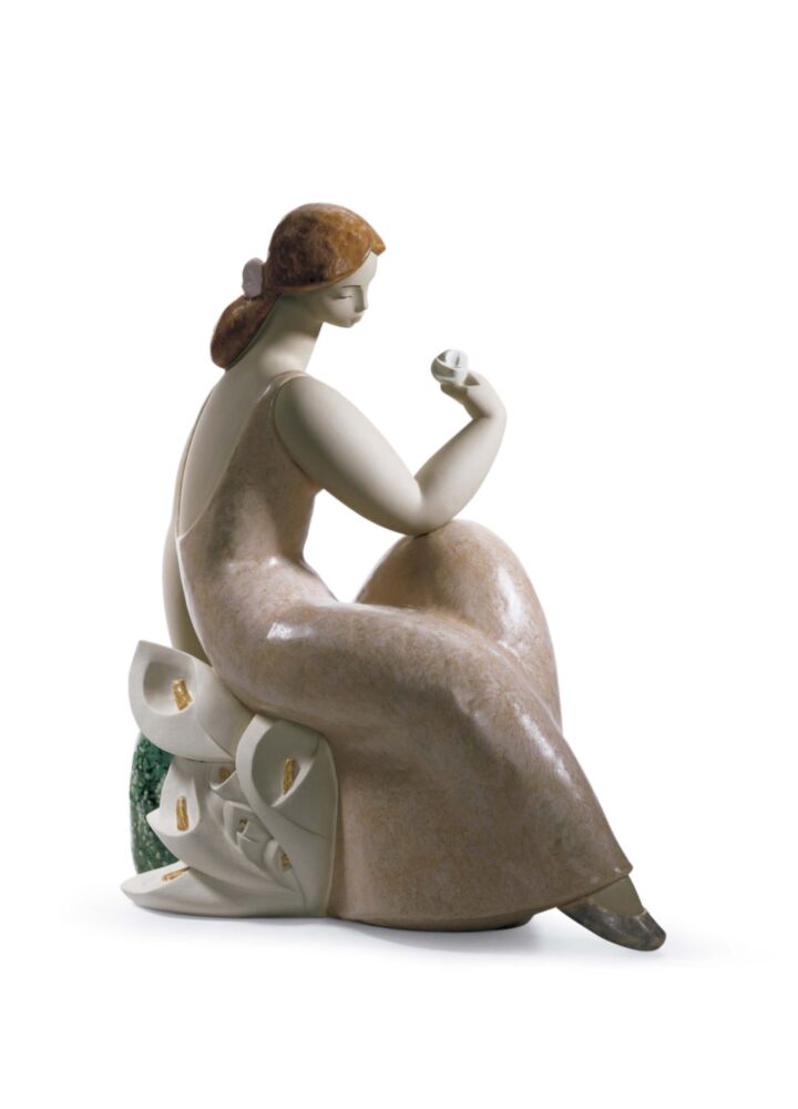 DAMA CON CALAS II en Lladró