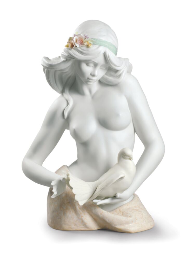 Figurina Donna Contemplazione in Lladró