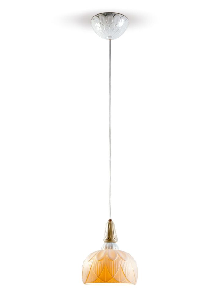Ivy and Seed Single Ceiling Lamp in Lladró