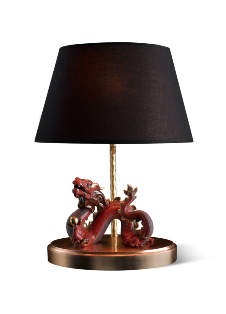 Lámpara Dragón - rojo (US) en Lladró
