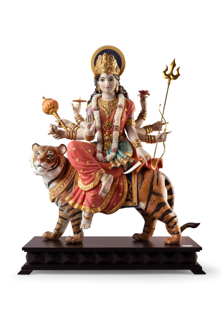 Goddess Durga Sculpture. Limited Edition in Lladr&oacute;
