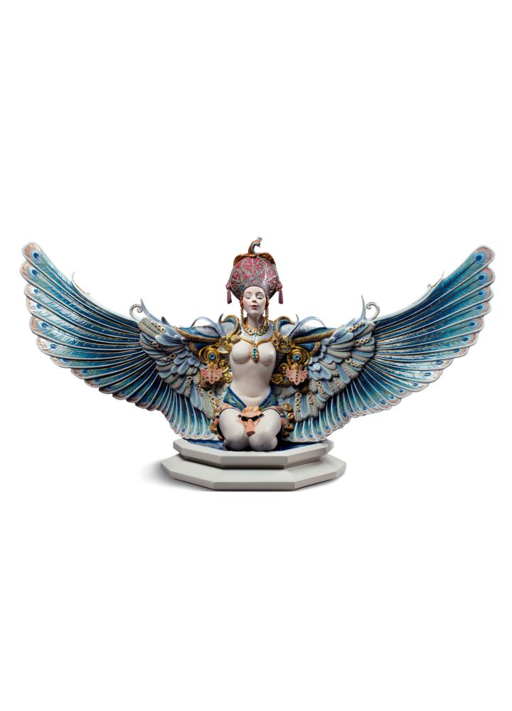 Winged fantasy Woman Sculpture. Limited Edition in Lladr&oacute;