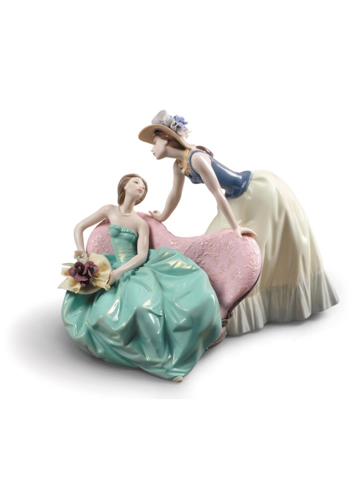 How Is The Party Going? Women Figurine in Lladró