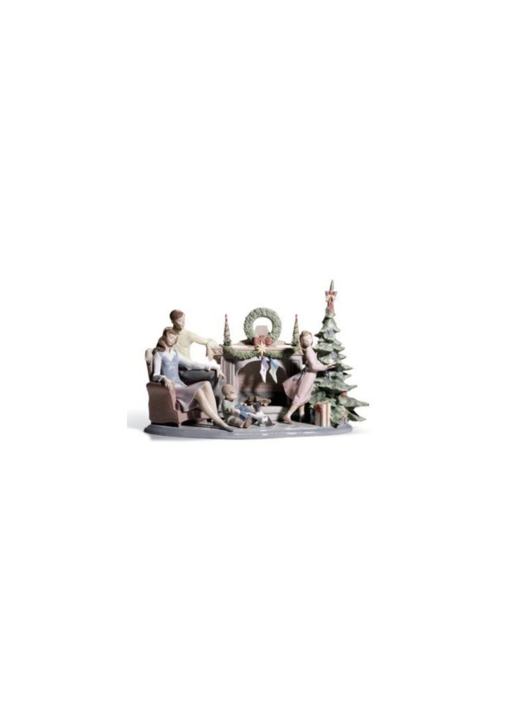 Natale in famiglia in Lladró