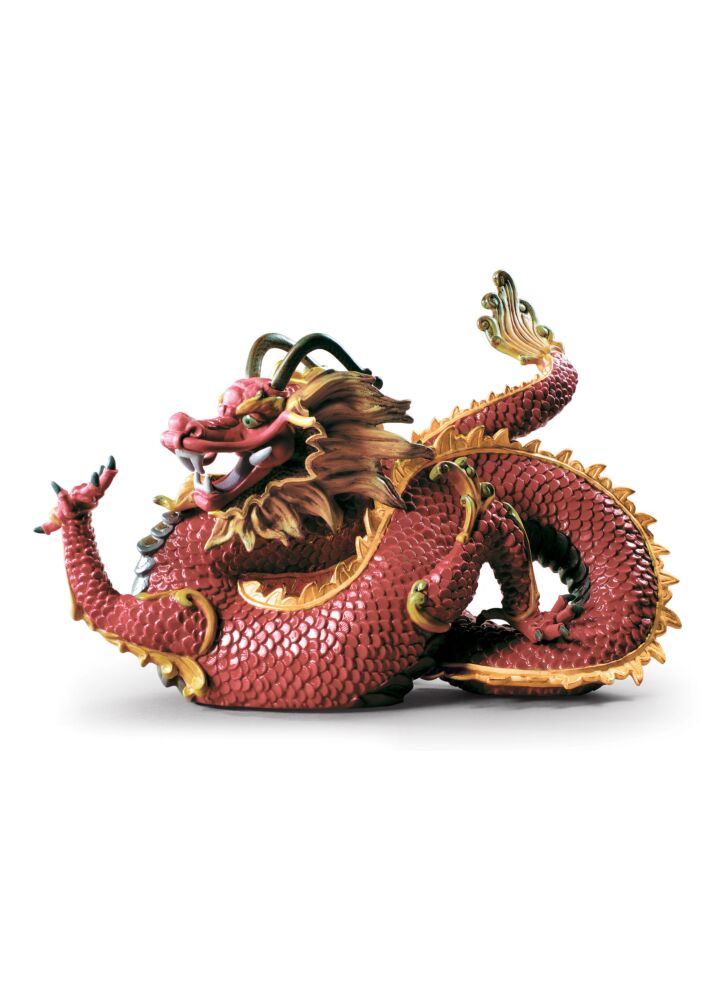Escultura Dragón solemne en Lladró