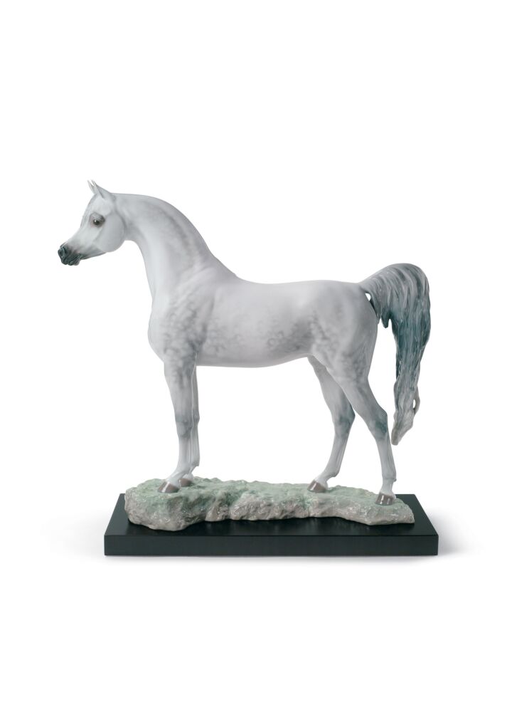 Figura caballo Pura raza árabe. Serie limitada en Lladró