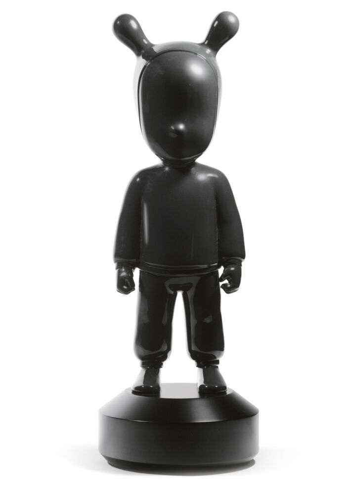 The Black Guest Figurine. Large Model. in Lladr&oacute;