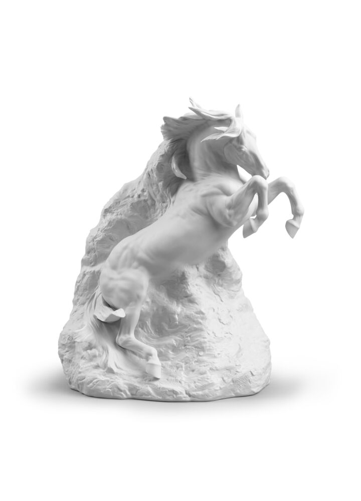 Escultura caballo Espíritu indomable en Lladró