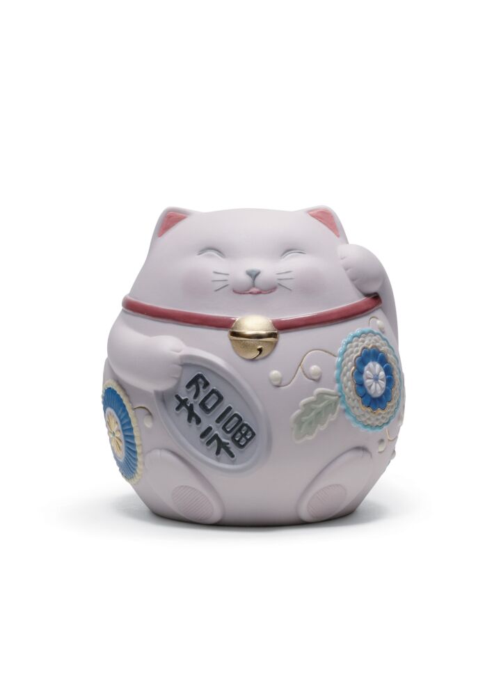 招き猫(Pink) in Lladró