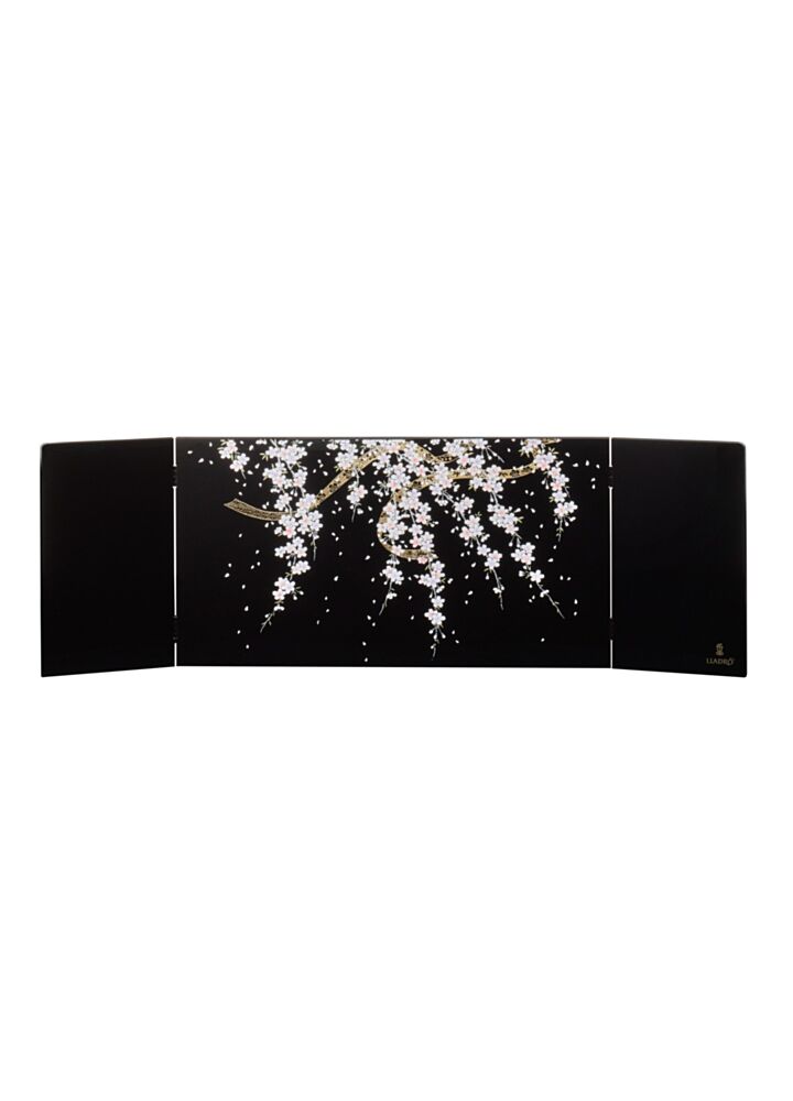 バックボード横（大／漆・桜） in Lladró