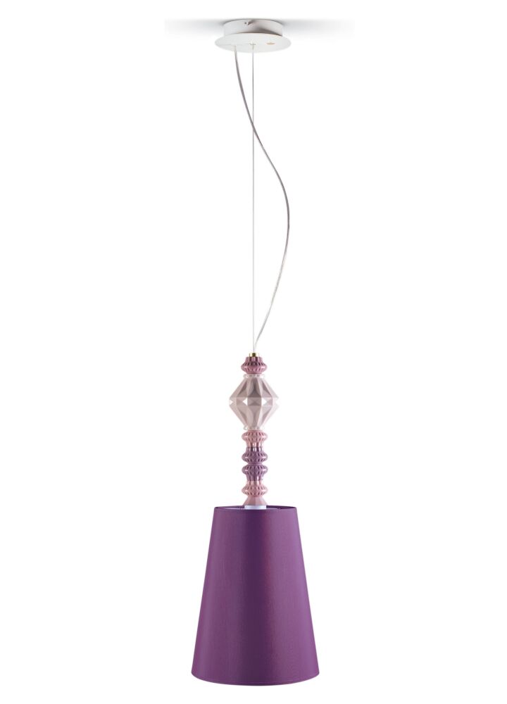 Lámpara de techo I Belle de Nuit. Rosa (US) en Lladró