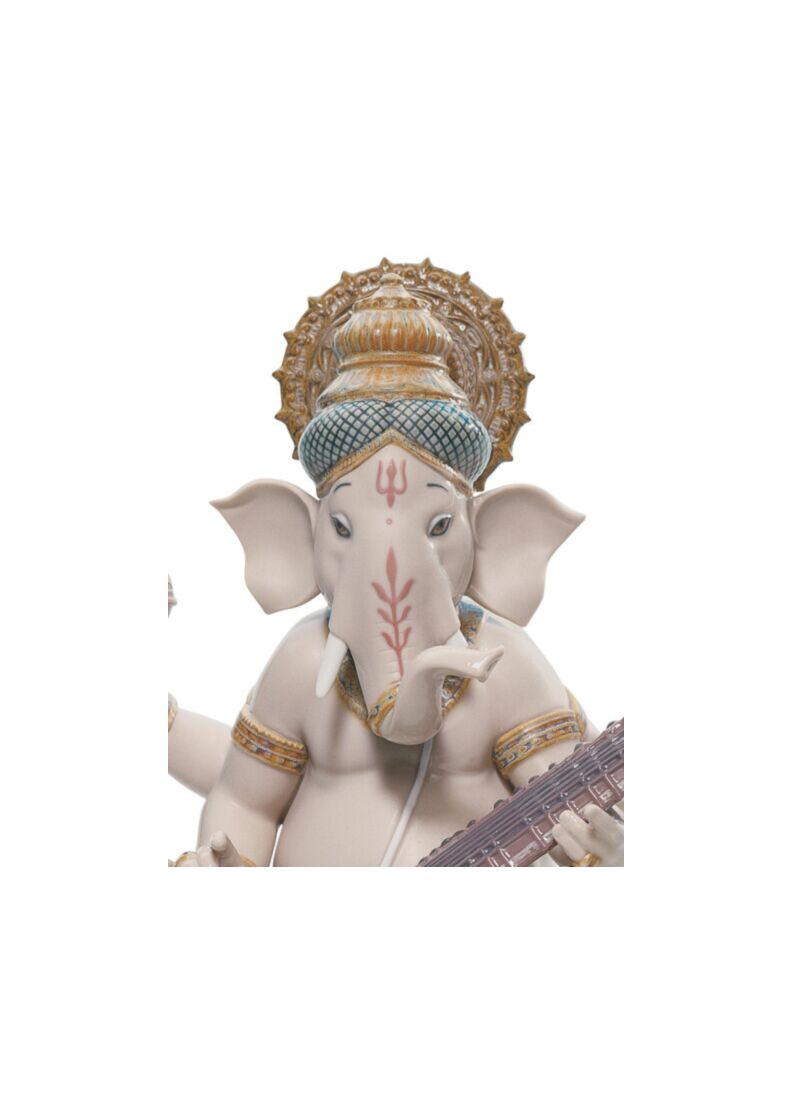 Veena Ganesha Figurine, 1 of 6