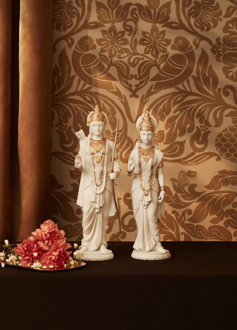 Scultura Sita. Lustro oro, 1 di 9