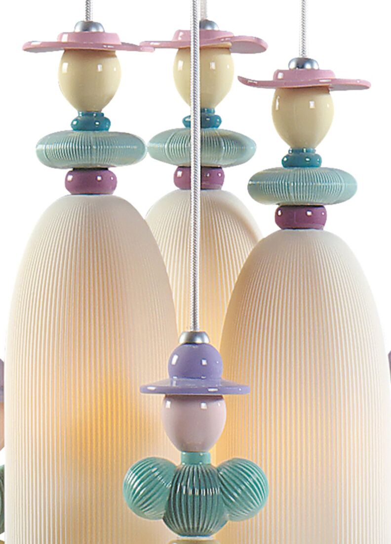 Mademoiselle 6 Lights Gathering in The Lawn Ceiling Lamp (CE/UK/CCC), 1 de 5