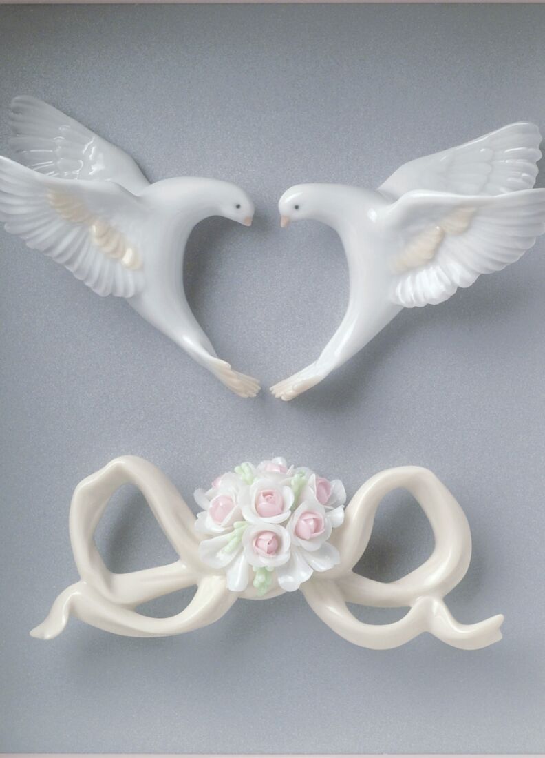 Romantic Doves Wall Art, 1 of 2