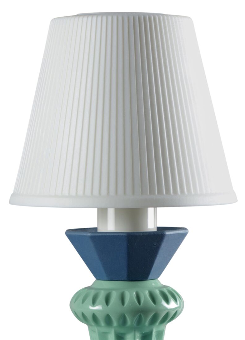 Lampade Belle de Nuit con litofania e lacrime. Verde (CE), 1 di 5