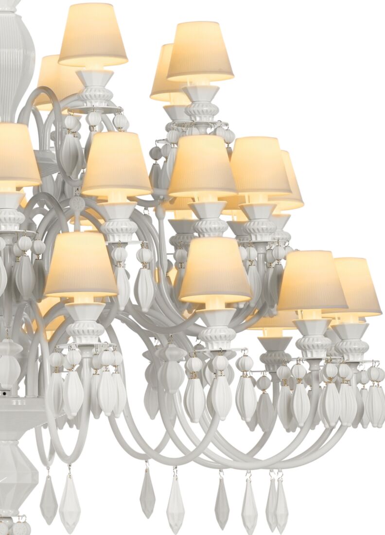 Belle de Nuit 40 Lights Chandelier. White (CE/UK), 1 of 5