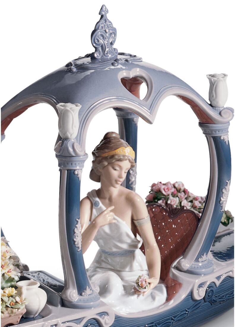 Gondola of Love goddess Sculpture. Limited Edition, 1 of 6