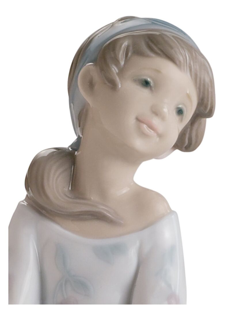 A Walk through Blossoms Girl Figurine, 1 of 5