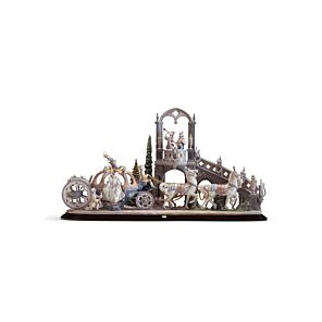 Scultura L'arrivo di Cenerentola. Serie limitata in Lladró