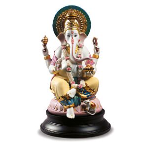 Scultura Lord Ganesha. Edizione limitata in Lladró