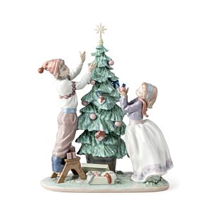 Figurina L'albero di Natale in Lladró