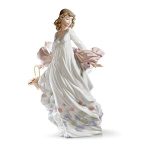 Figurina Donna Splendore primaverile in Lladró