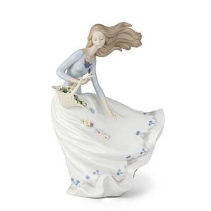 Figurina Donna Profumi al vento in Lladró