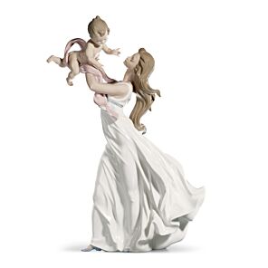 Figurina Madre Il mio bellissimo bebè in Lladró