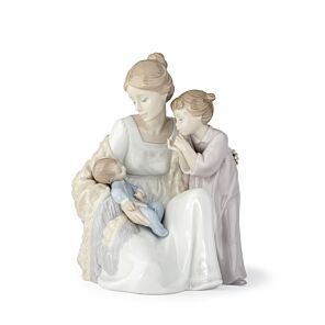 Figurina Benvenuto nella famiglia in Lladró