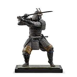 Scultura Guerriero Samurai in Lladró