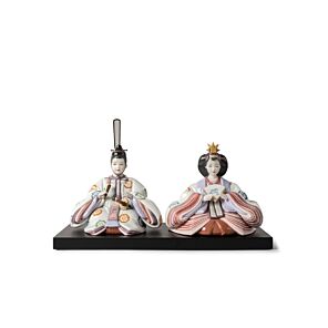 雛人形(花文様) =Limited Edition= in Lladró