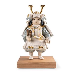 若武者(白糸威鎧) =Limited Edition= in Lladró