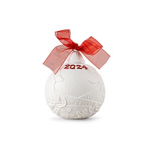 2024年イヤーボール(Re-Deco Red) in Lladró