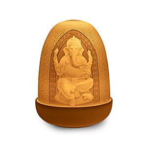 Lord Ganesha & Goddess Lakshmi Dome table lamp en Lladró
