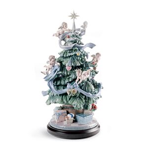 Scultura Grande Albero di Natale. Edizione limitata in Lladró