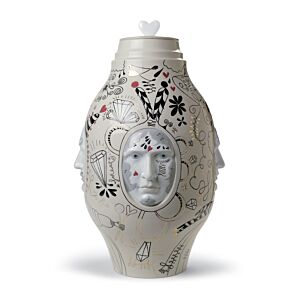 Jarrón Conversation Vase. Mediano. Serie limitada en Lladró