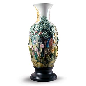 Vaso Paradiso animale. Serie limitata in Lladró